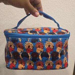 Izzy & LIV NEW Colorful Patterned Afro Women's Toiletry Cosmetics Bag